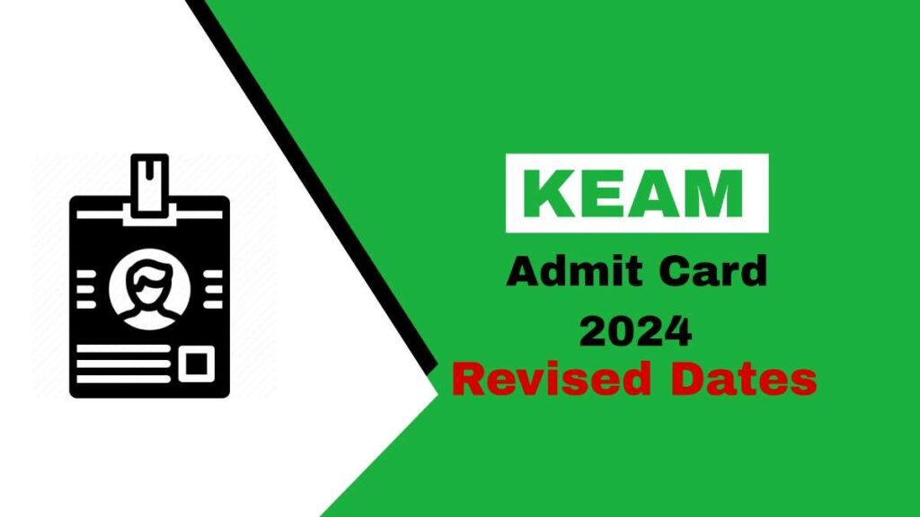 KEAM Admit Card 2024